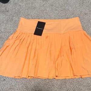 Fabletics Vibrant Orange Mini Skirt